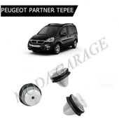 Peugeot Partner Tepee Kapı Döşeme Klipsi 9341PF M717-1 - 1