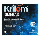 Krilom Omega 3 Balık Yağı 100 Kapsül - 1