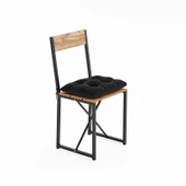 Eportatif Mutfak Sandalyesi Mİnderli Salon Balkon Atlantik Sandalye Çam 1497 - 3