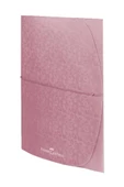 Faber Castell Evrak Dosyası Desenli Metalik Pembe 5190101 - 1