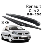 Clio 2 HB Arka Cam Silecek Kolu ve Süpürgesi M133B - 1