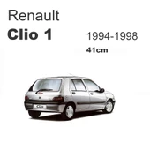 Clio 1 Arka Cam Silecek Kolu ve Süpürgesi M131 - 1