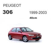 Peugeot 306 Arka Cam Silecek Kolu ve Süpürgesi M128D - 1