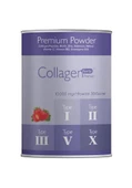 Collagen Forte Platinum Collagen Powder 300g, 5 Tip Toz Kolajen 10.000mg X 30 Şase & Multivitamin Çilek Aromalı - 1