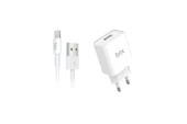 Şarj Aleti Takım Iphone Lightning 10W 2.1A Bix BX-L10TA thumbnail 1