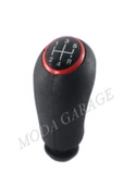Renault Megane 3 Kırmızı Çerçeve Vites Topuzu M388D - 1