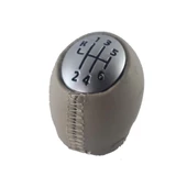 Renault Fluence 6 İleri Deri Kaplama Gri Kapak Bej Vites topuzu M363 thumbnail 1