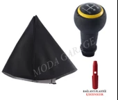 Citroen C2 Vites Körüğü Ve Sarı Çerçeve Vites Topuzu M10983 - 1