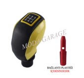 Fiat Punto Sarı Çerçeve Spor Topuzu 5 İleri Mandalsız M421C thumbnail 1