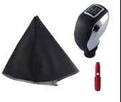 Peugeot 207 Vites Körüğü Ve Krom Spor Vites Topuzu M10920 thumbnail 2