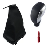 Fiat Punto Gri Spor Vites Topuzu Ve Çerçeveli Vites Körüğü M11013 thumbnail 2