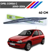Opel Corsa C Arka Silecek Süpürgesi 40 cm 2000 - 2006 M11671 thumbnail 1