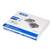 MILAN 80035 ÇİFT DELİKLİ METAL KALEMTRAŞ - 20ADET - 1