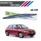 Peugeot 306 Arka Silecek Süpürgesi 40 cm 1999 - 2003 M11668 - 1