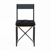 Eportatif Mutfak Sandalyesi Mİnderli Salon Balkon Atlantik Sandalye Füme 1499 - 4