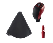 Peugeot 508 Vites Körüğü Ve Kırmızı Spor Vites Topuzu M1226 thumbnail 2