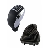 Transit v347 Krom Kapaklı Spor Vites Topuzu ve Vites Körüğü M1163-2 thumbnail 1