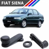 Fiat Siena Cam Açma Kolu Siyah Adet 719577614 M1275-1 - 3