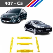 Peugeot 407 Citroen C5 Ön Cam Direk Klipsi 10 Adetli Paket 812398 M1299-1 thumbnail 1