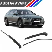 Audi A6 Avant Arka Silecek Kolu ve Süpürgesi Takım 2011 Sonrası M72094Y-2 thumbnail 1