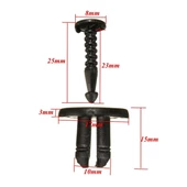 Renault Megane 2 Tampon Motor Kaplama Klipsi 7703072360 M042 thumbnail 2