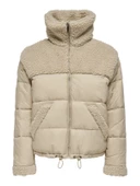 ONLY Bayan Yarı Peluş Yarı Şişme Mont 15322078 thumbnail 1