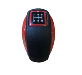 Peugeot 207 Deri Kaplama Kırmızı Spor Vites Topuzu M111530 - 4
