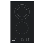 Simfer 3370 2G Elektrikli 30 cm Siyah Cam Ankastre Ocak - 2