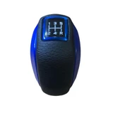 Peugeot 206 Deri Kaplama Mavi Spor Vites Topuzu M111576 - 4