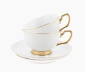 Cristina Re Fildişi 2 li Kahve Fincanı thumbnail 1