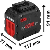 Bosch ProCORE 18V 12.0 Ah Akü- 1600A016GU - 2