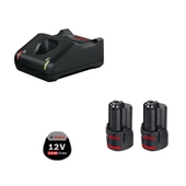 Bosch Professional GAL Başlangıç Seti 12V-40 + 2 x GBA 2,0Ah Hızlı Şarj Cihazı - 1600A019R8 - 1
