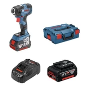 Bosch Professional Gdr 18v-200 C 2*4 Ah Akülü Darbeli Somun Sıkma L-BOX- 06019g4106 - 1