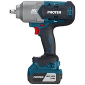 Proter PST 1532 WS Kömürsüz Darbeli Şarjlı Somun Sökme 20V 4Ah 1/2' 1700 N.m - 1