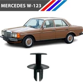 Mercedes W123 E Class Davlumbaz Klipsi 81471-911-992 M1700-7 - 3