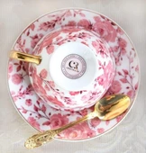 Cristina Re Teacup & Saucer Charlotte Rose thumbnail 2