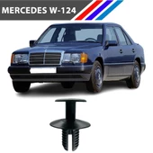 Mercedes W124 E Class Davlumbaz Klipsi 81471-911-992 M1700-3 thumbnail 1