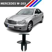 Mercedes W203 C Class Davlumbaz Klipsi 81471-911-992 M1700-6 thumbnail 3