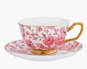 Cristina Re Teacup & Saucer Charlotte Rose thumbnail 1
