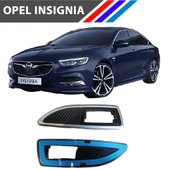 Opel Insignia Çamurluk Sinyal Çerçevesi Takım Krom Siyah M1451-1 thumbnail 3