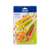 MILAN 14930904 ZIGZAG KESİMLİ ÇOCUK MAKASI+3KALIP - 1