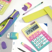 MILAN 151812SNPBL SUNSET SARI-PEMBE 12 HANELİ HESAP MAKİNASI - 3