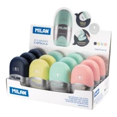 MILAN 4714112 CAPSULE KALEMTRAŞ/SİLGİ(SILVER) - 12ADET - 1