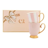 Cristina Re Blush Stripe & Blush Mug Set of 2 thumbnail 1
