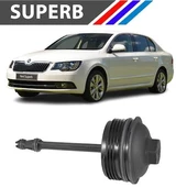 Skoda SuperB 1.6 - 2.0 Dizel Yağ Filtre Kapağı 2008 - 2015 M1748-11 - 3