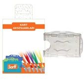 SARFF ŞEFFAF ÇİFT YÖNLÜ KART KORUYUCU - 6ADET - 1