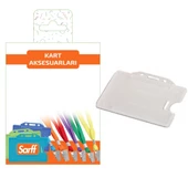SARFF ŞEFFAF KART KORUYUCU BLİSTER - 10ADET - 1