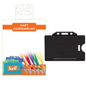 SARFF SİYAH KART KORUYUCU BLİSTER - 10ADET - 1