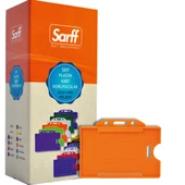 SARFF TURUNCU SERT KART KABI - 50ADET - 1