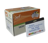 SARFF 9.5X7.5CM SİYAH KART POŞETİ - 100ADET - 3
